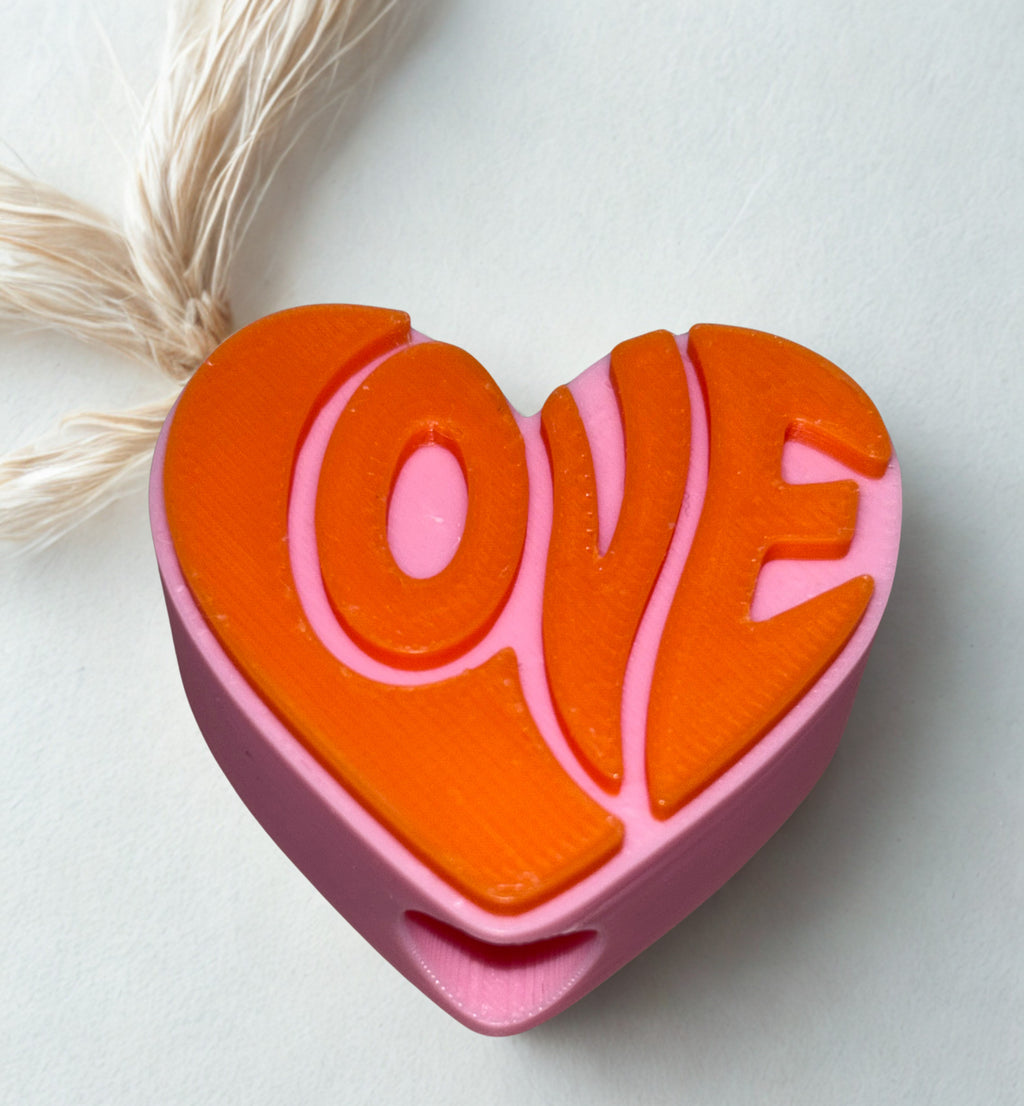 Love Heart Straw Topper