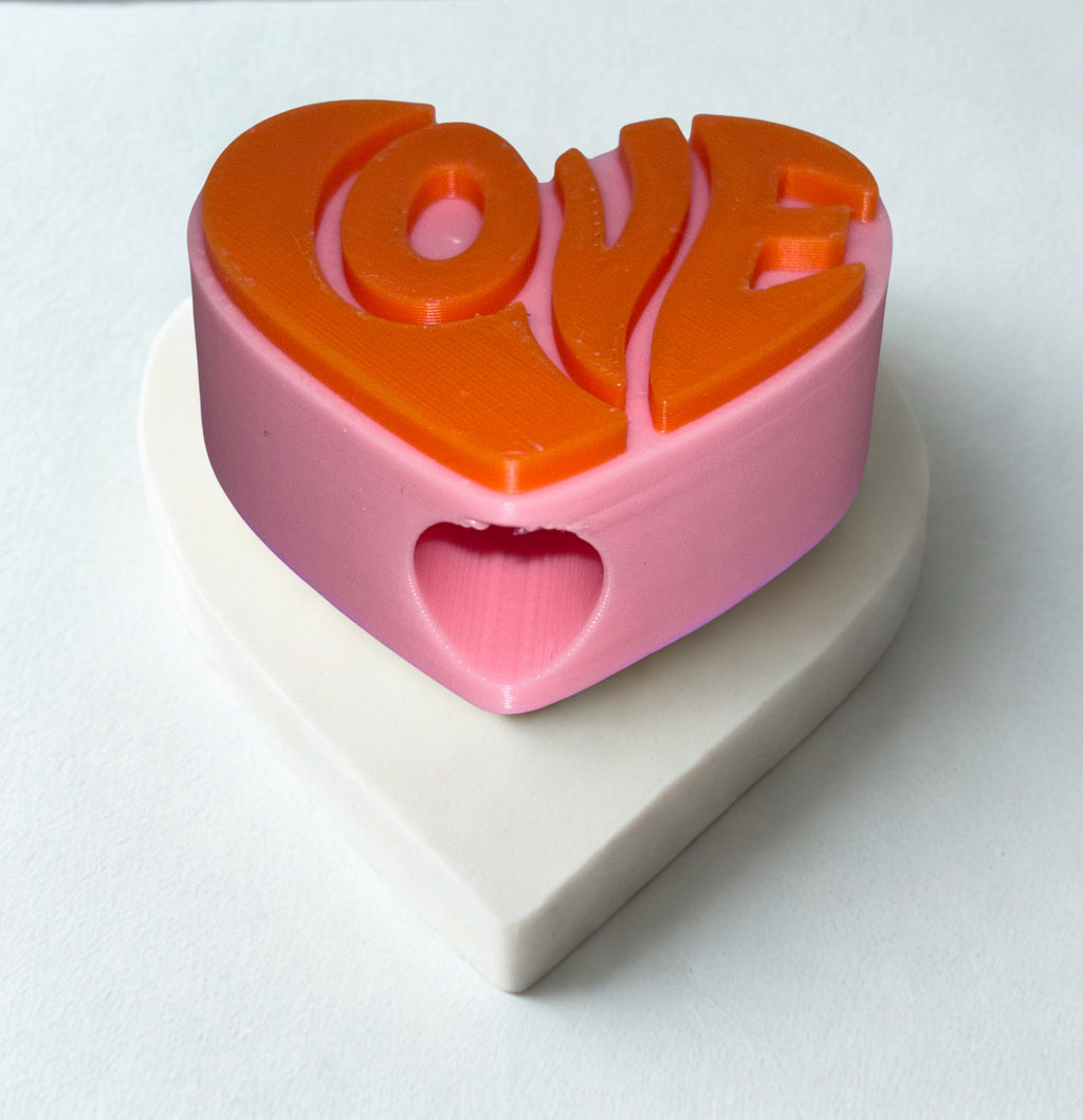 Love Heart Straw Topper