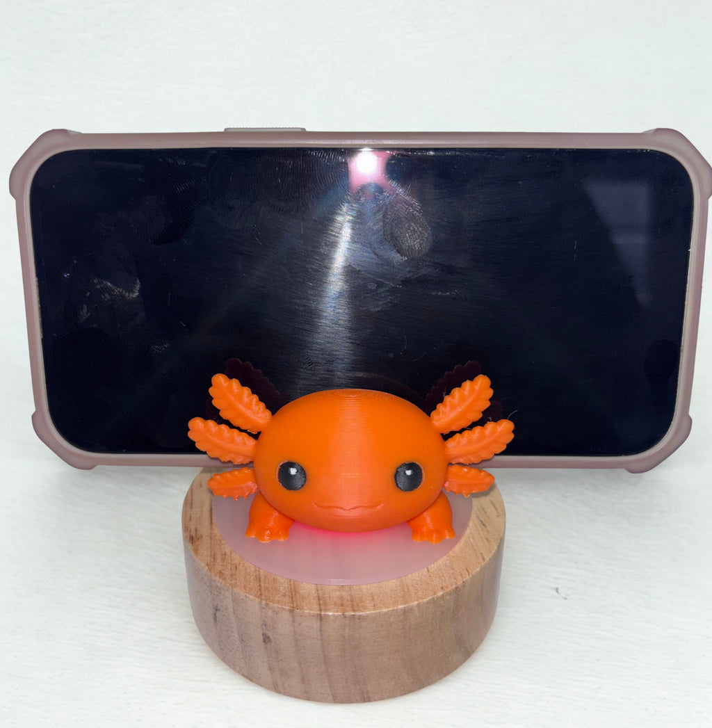 Axie the Axolotl Phone Holder