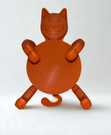 FlexiCat Coaster Companion – Articulated Cat Drink Coaster