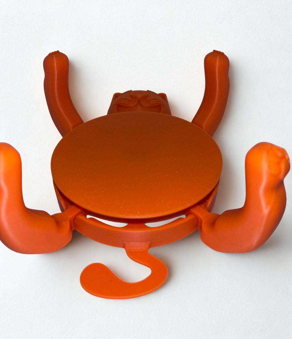 FlexiCat Coaster Companion – Articulated Cat Drink Coaster