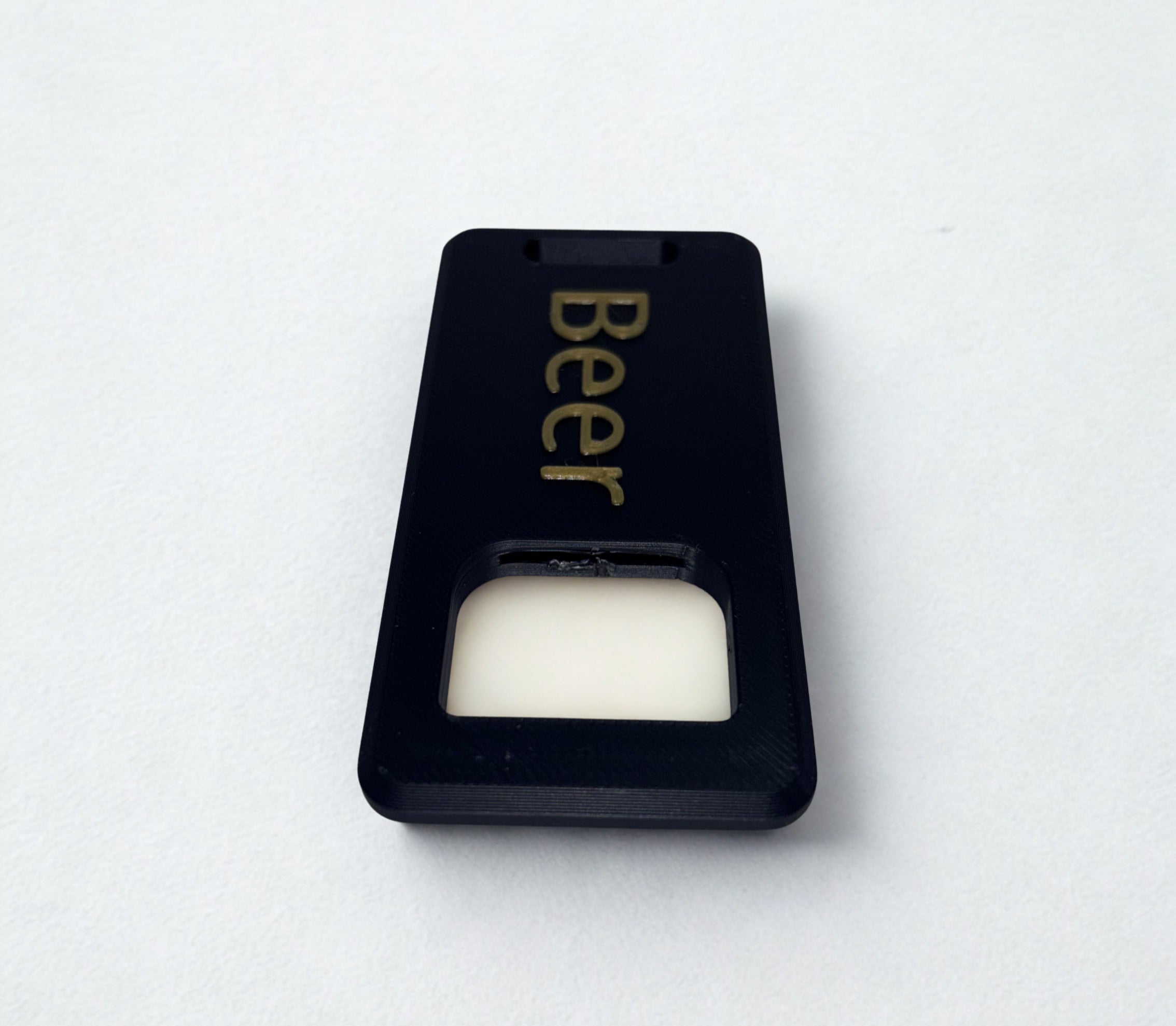 Personalized Beer Bottle Opener Keychain