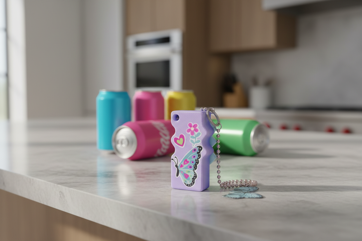 Butterfly Soda Can Opener