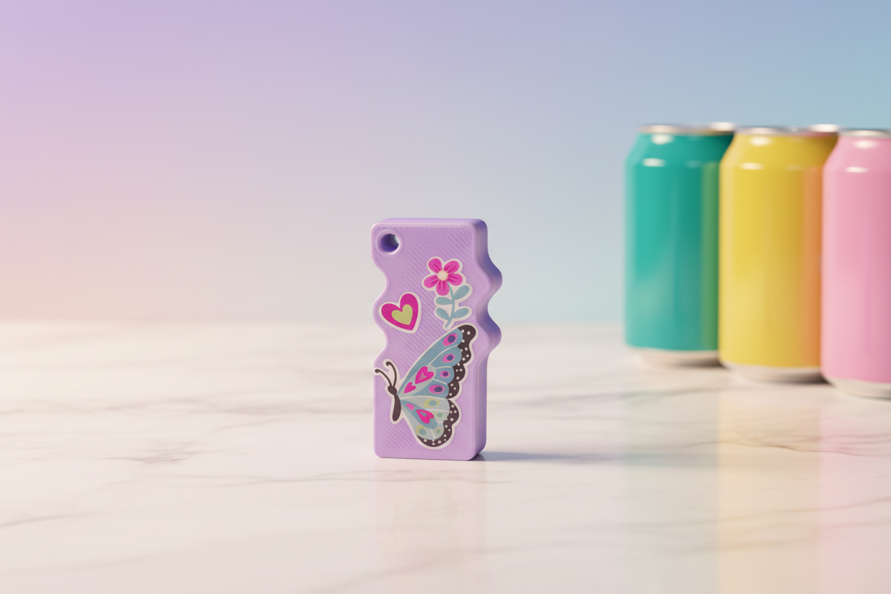 Butterfly Soda Can Opener