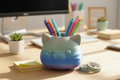 Kitty Cove Pen Holder
