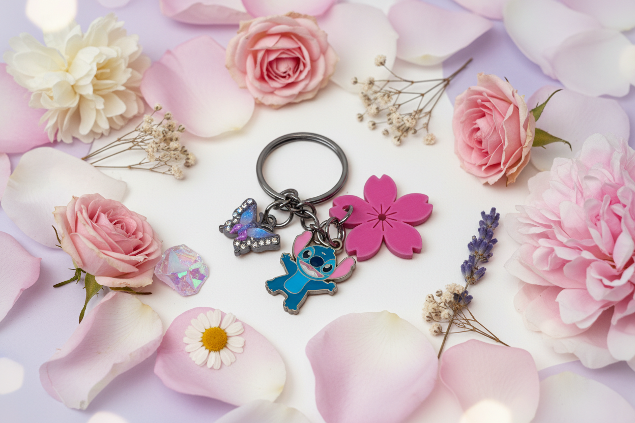 Magical Blossom Keychain