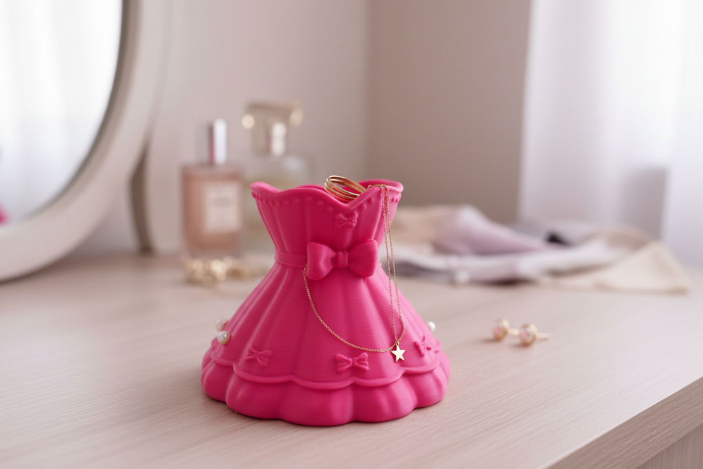 Mini Dress Trinket Dish