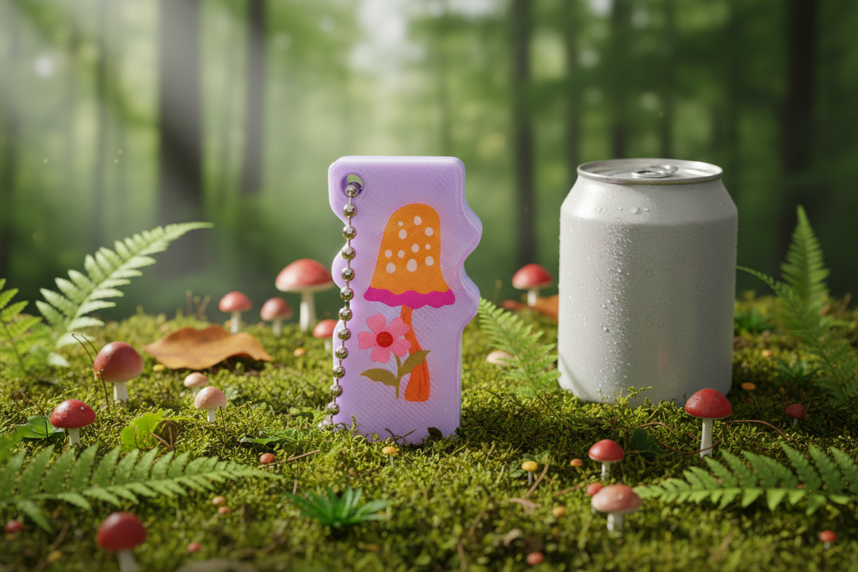 Shroom Pop Soda Can Opener