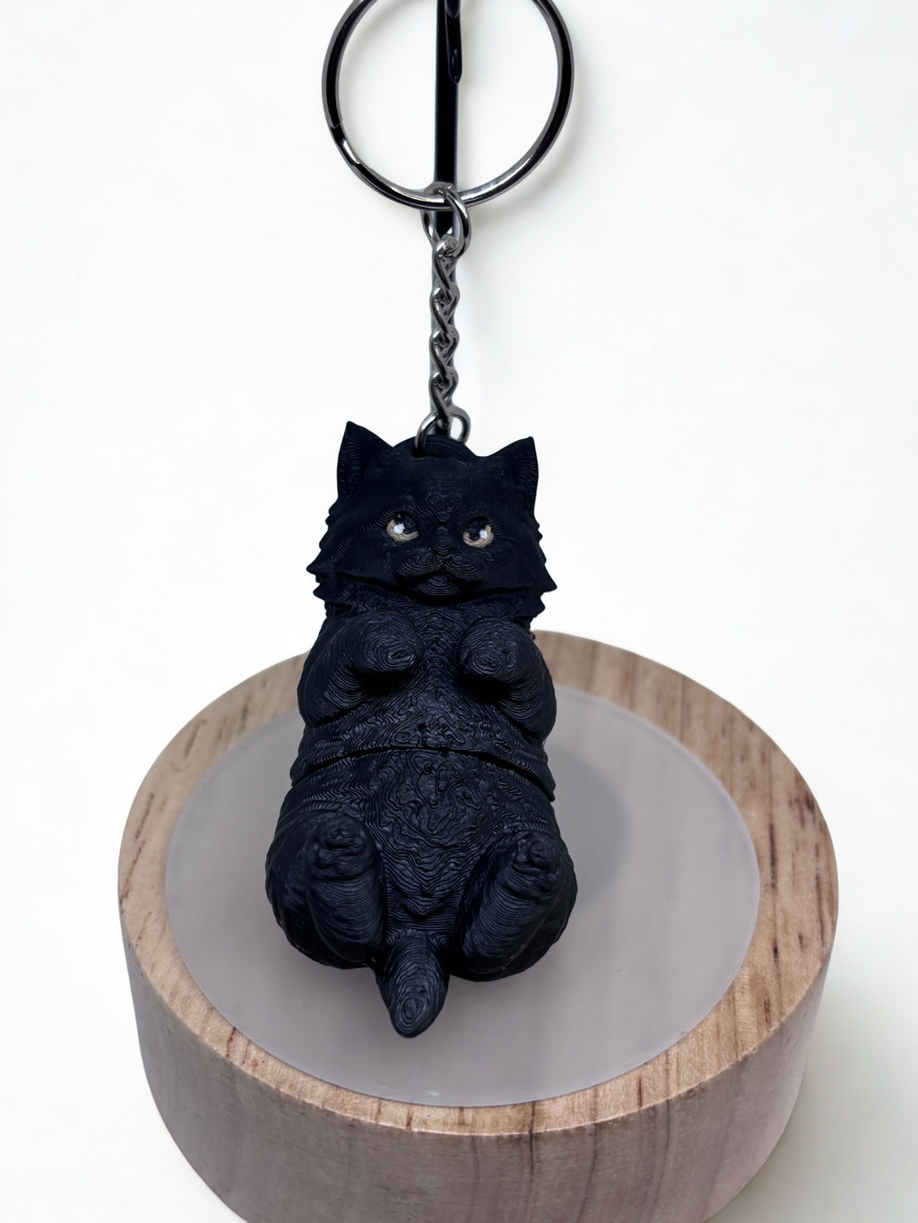 Wiggle Cat Keychain
