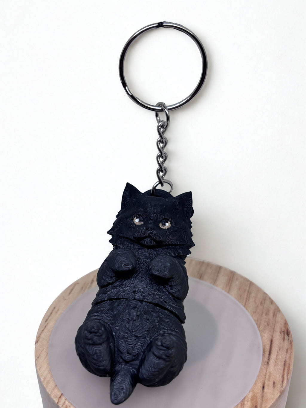 Wiggle Cat Keychain