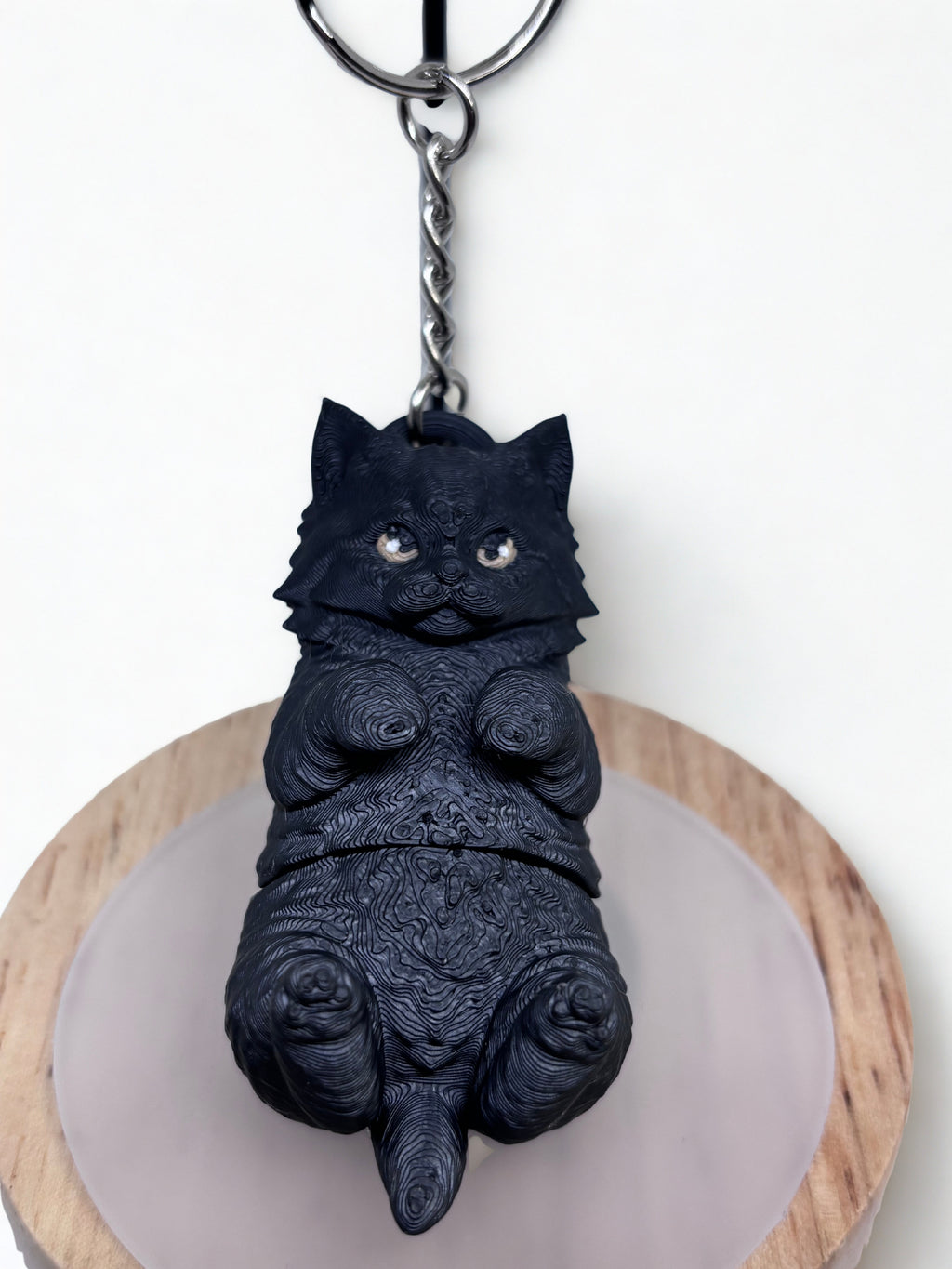 Wiggle Cat Keychain