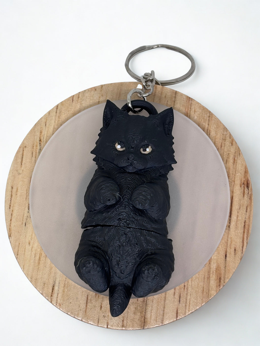 Wiggle Cat Keychain