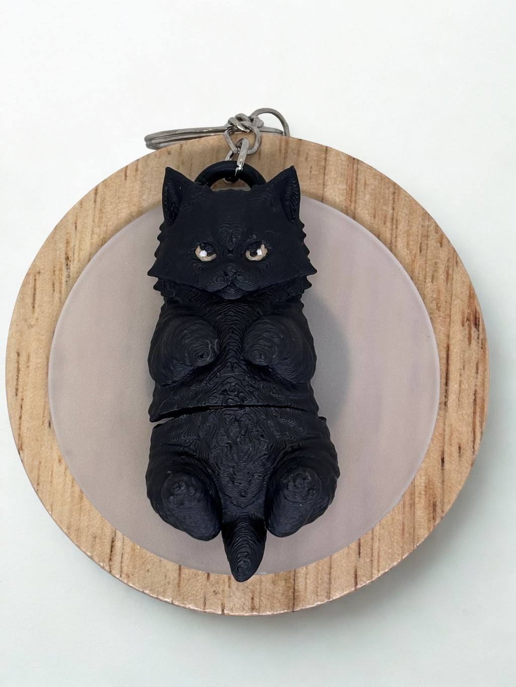 Wiggle Cat Keychain